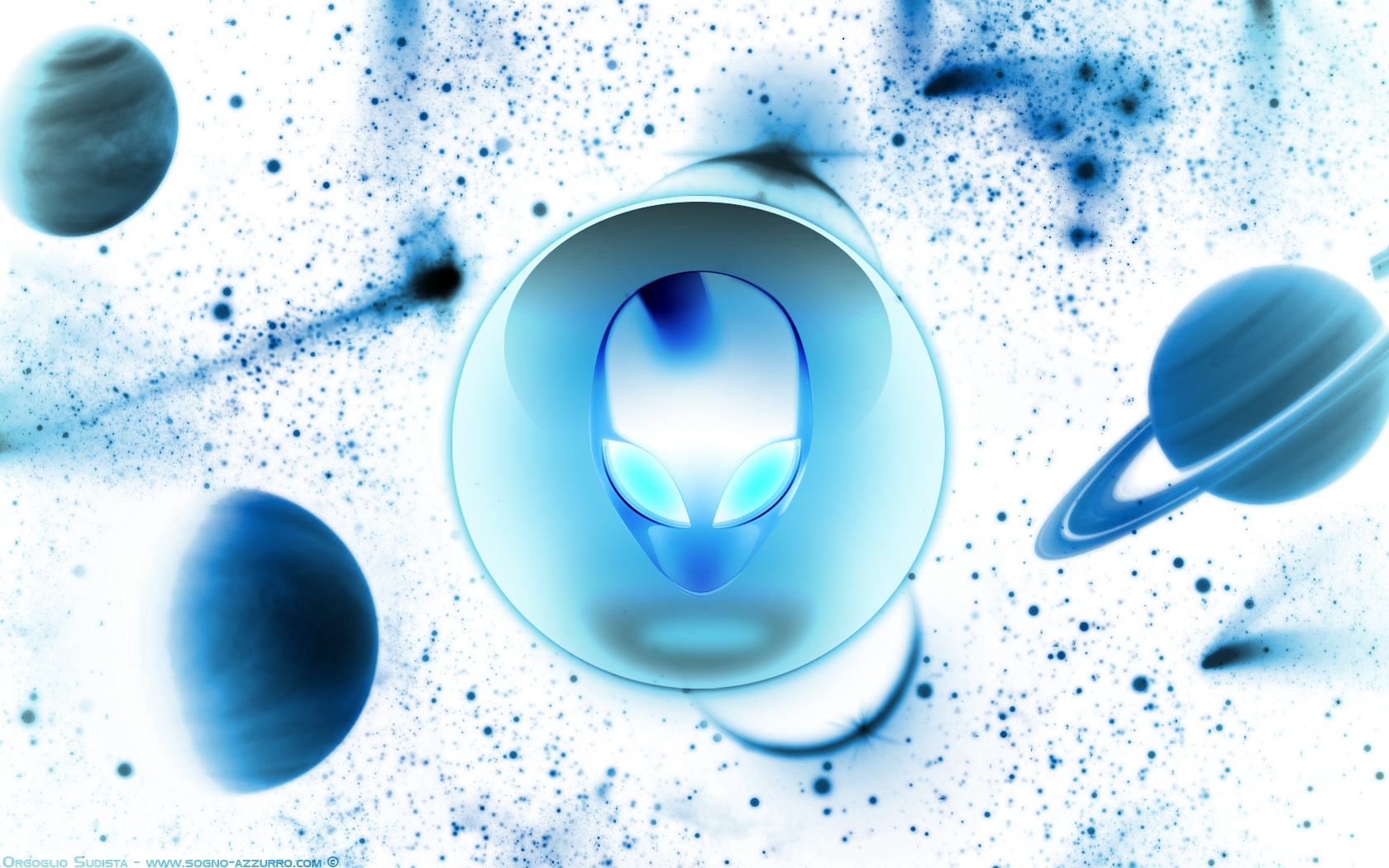 Wallpapers Digital Art Science-Fiction - Robots alienware