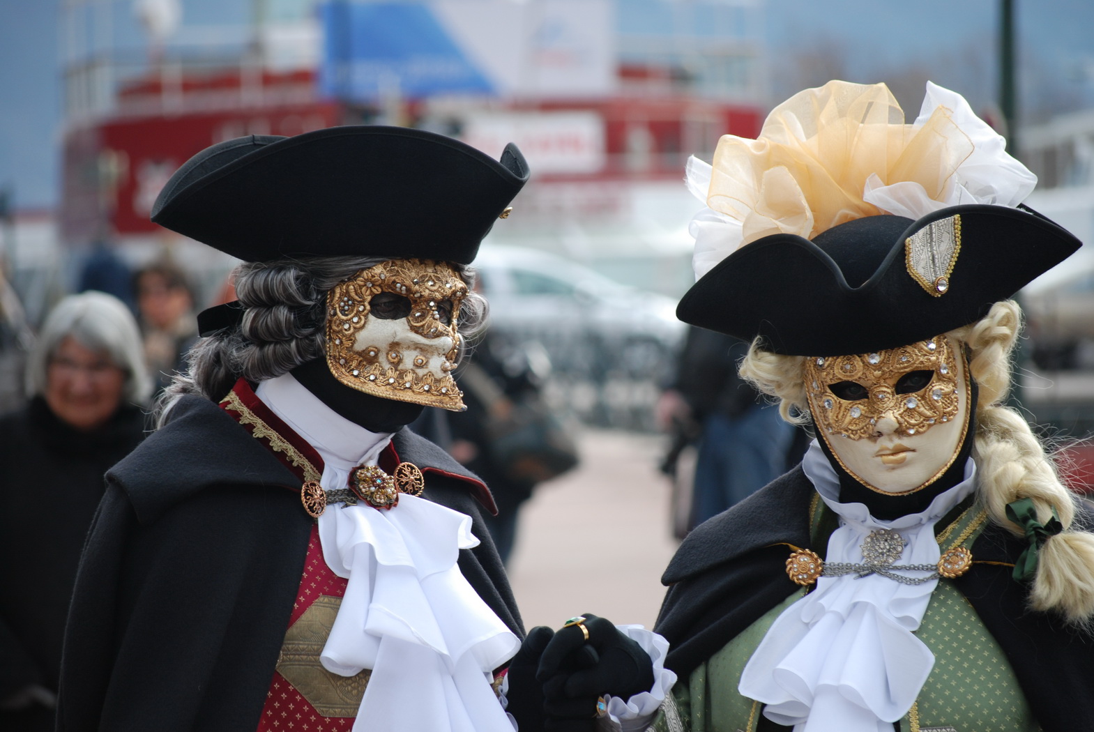 Fonds d'cran Hommes - Evnements Carnavals - Costumes Carnaval vnitien Annecy 2009