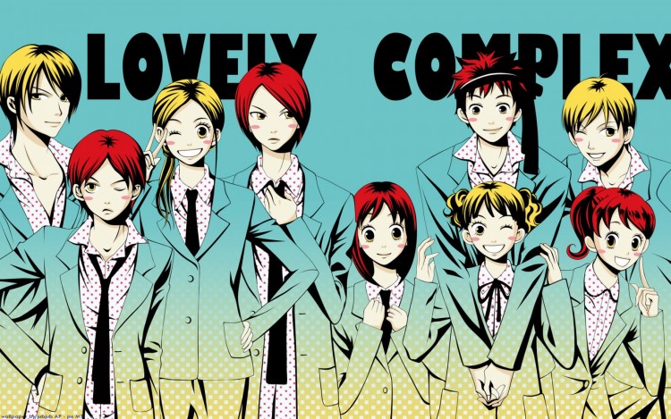 Fonds d'cran Manga Lovely complex lovecom et cie