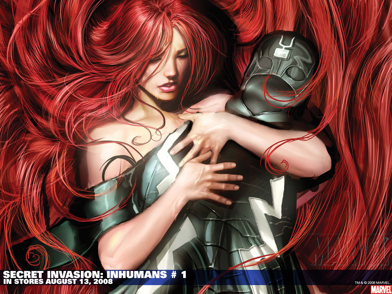 Fonds d'cran Comics et BDs Inhumans inhumains