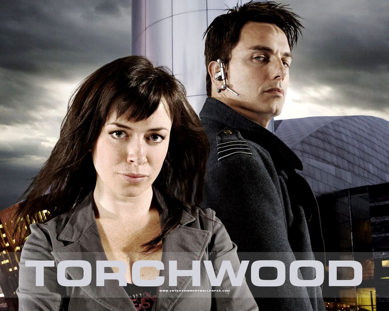 Wallpapers TV Soaps Torchwood Gwen et Jack