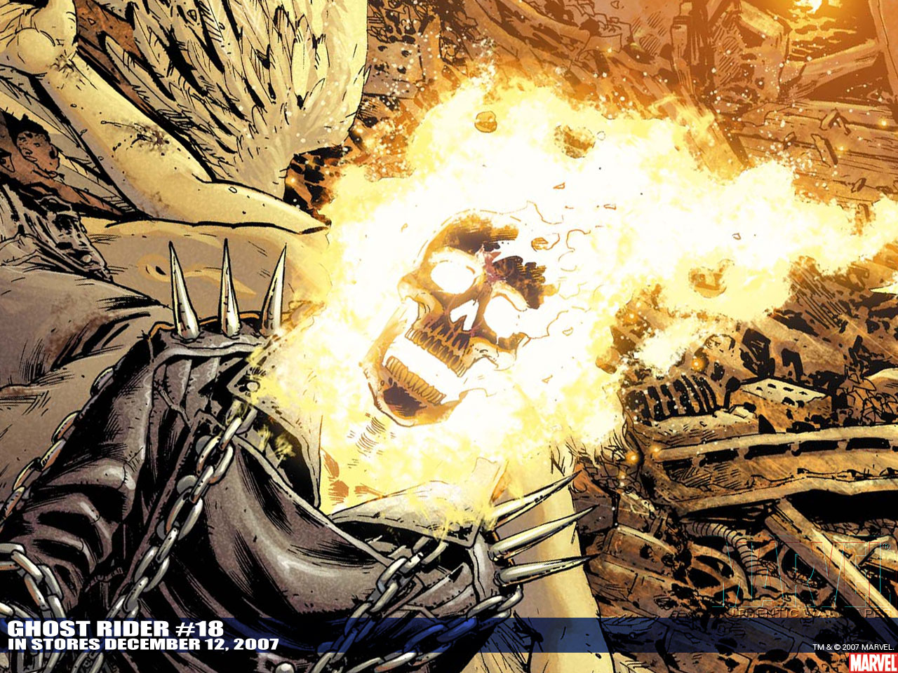 Fonds d'cran Comics et BDs Ghost Rider ghost rider