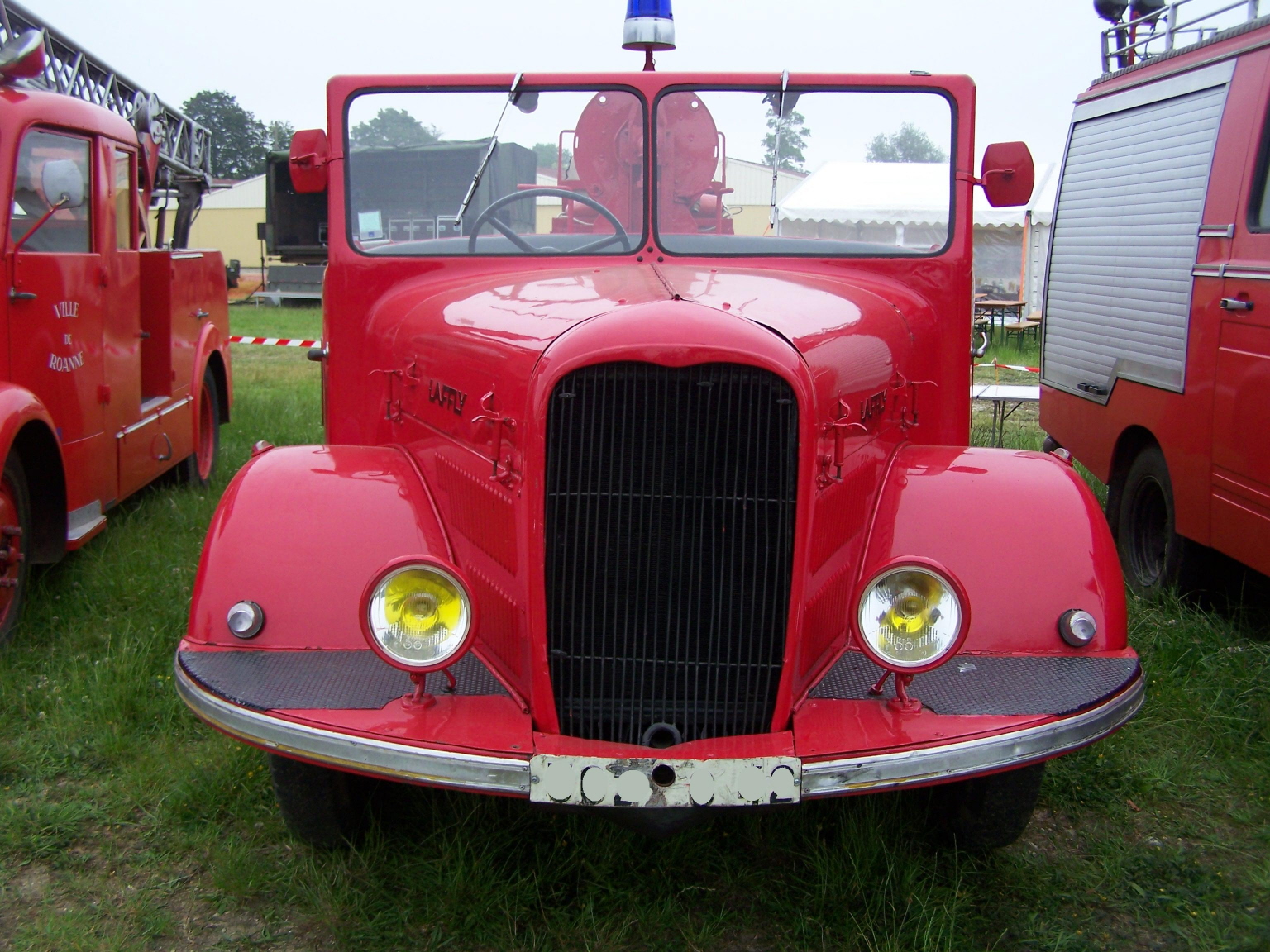 Fonds d'cran Hommes - Evnements Pompiers - Incendies Camion de pompier Lafly