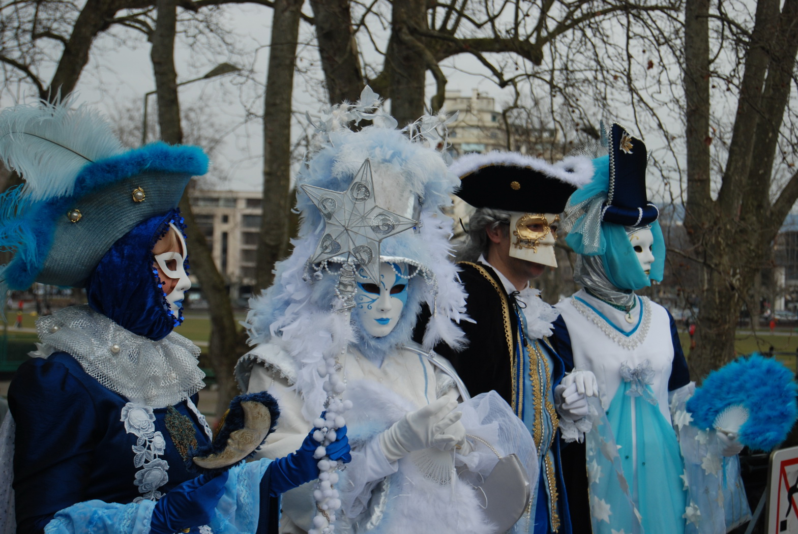 Fonds d'cran Hommes - Evnements Carnavals - Costumes Carnaval Vnitien Annecy 2009