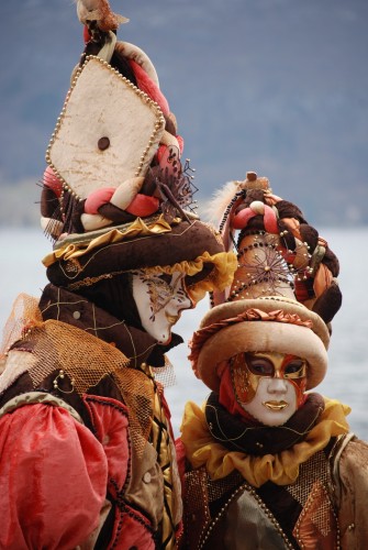 Fonds d'cran Hommes - Evnements Carnavals - Costumes Carnaval vnitien Annecy 2009