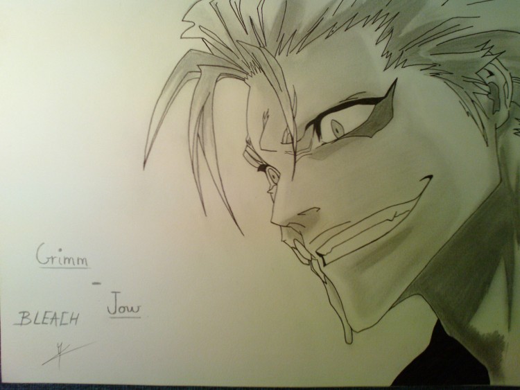 Fonds d'cran Art - Crayon Manga - Bleach grimm-jow