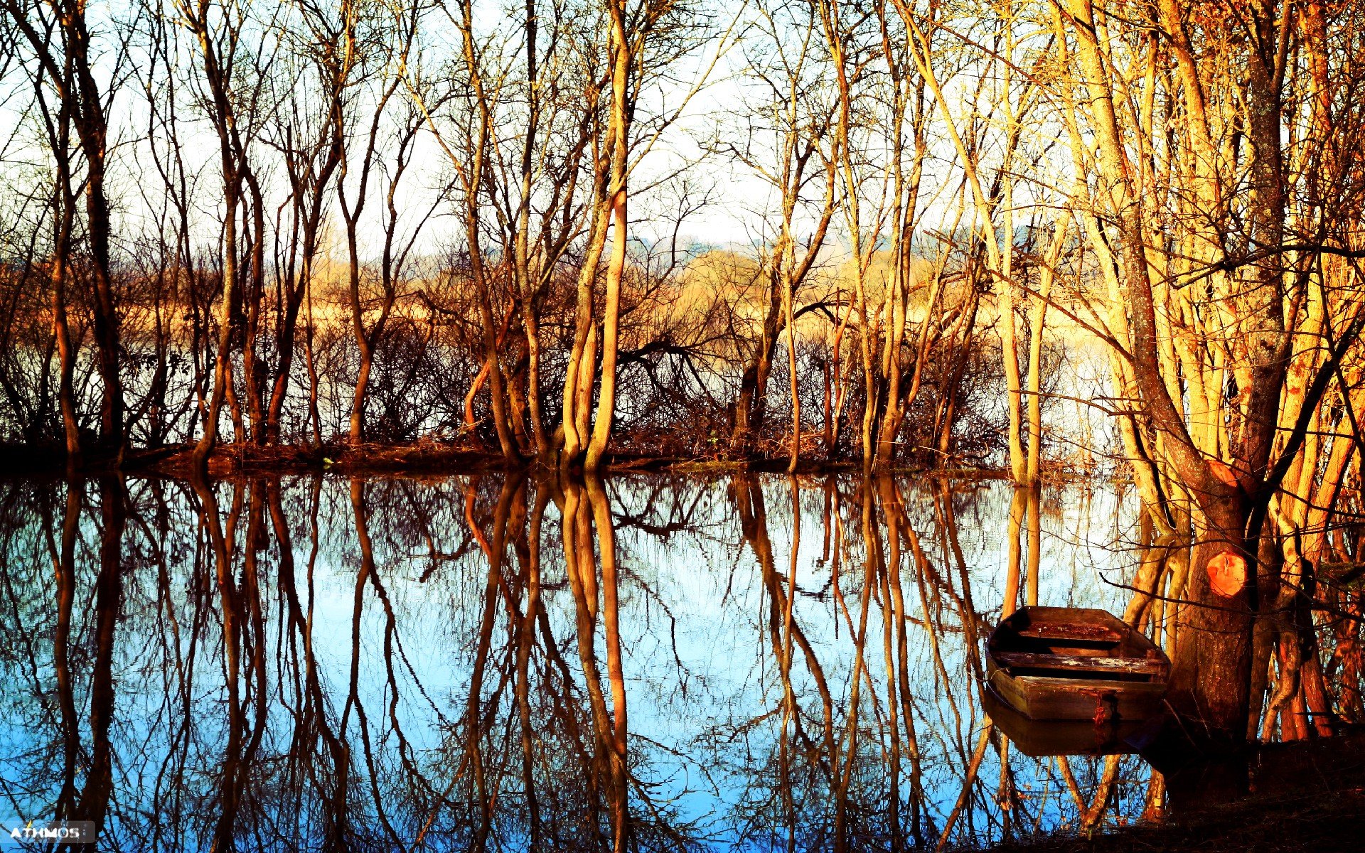 Fonds d'cran Bateaux Barques - Pirogues Reflets