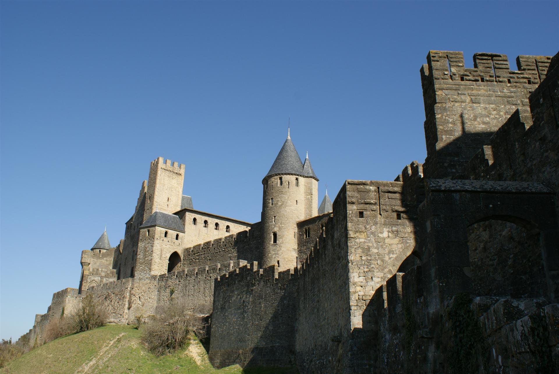 Wallpapers Constructions and architecture Castles - Palace Carcassonne