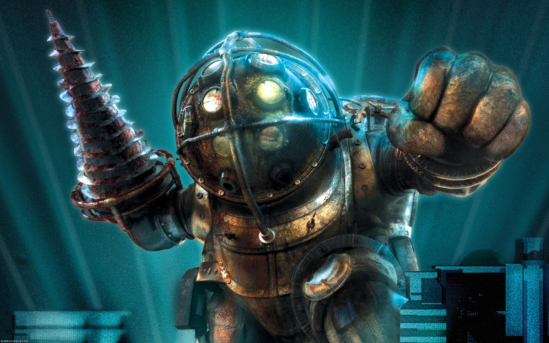 Fonds d'cran Jeux Vido BioShock 1 et 2 Bioshock