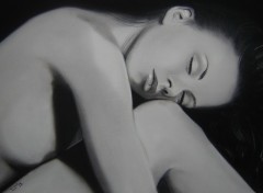 Fonds d'cran Erotic Art Rveuse nue