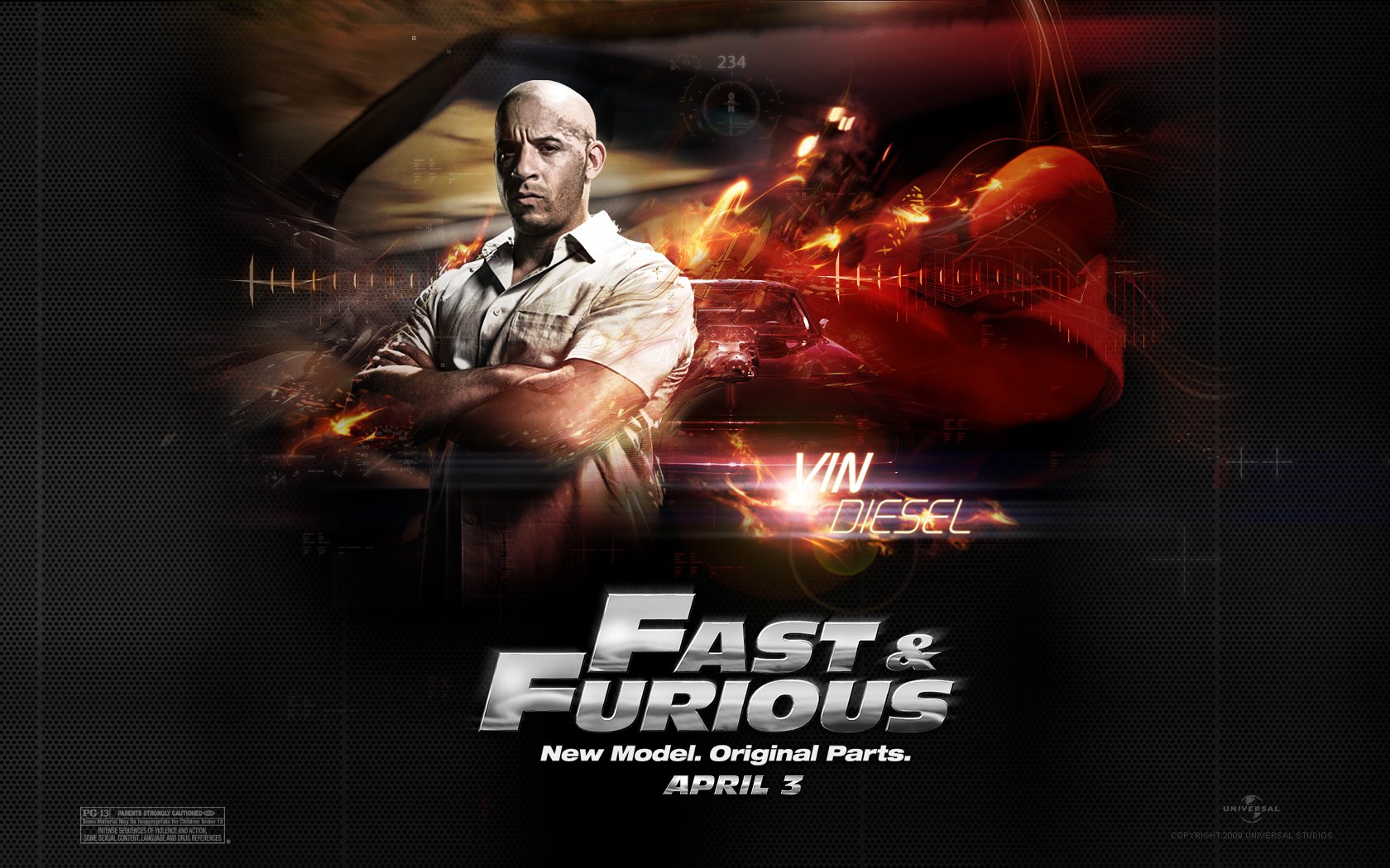 Wallpapers Movies Fast and Furious 4 