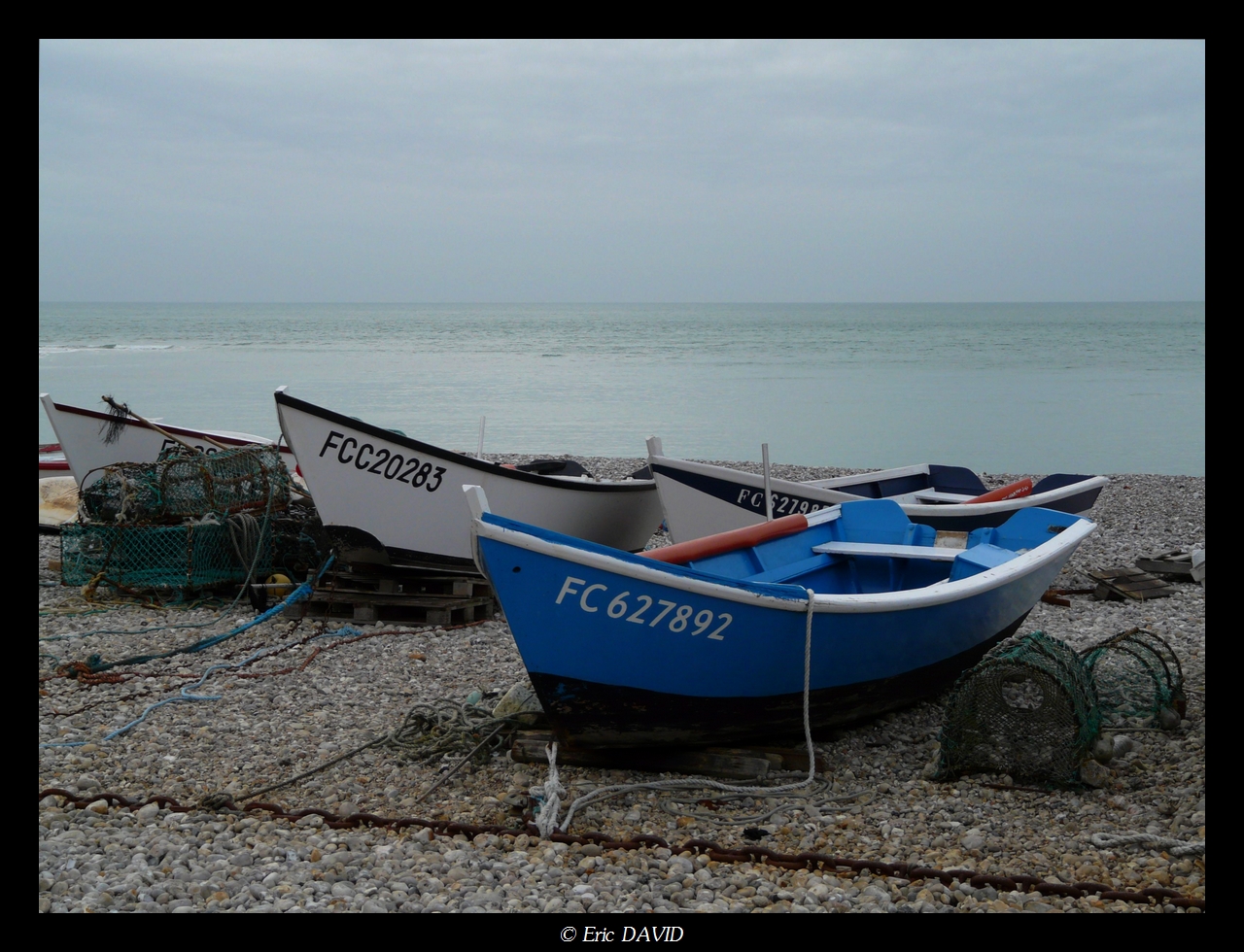 Fonds d'cran Bateaux Bateaux de pche Yport