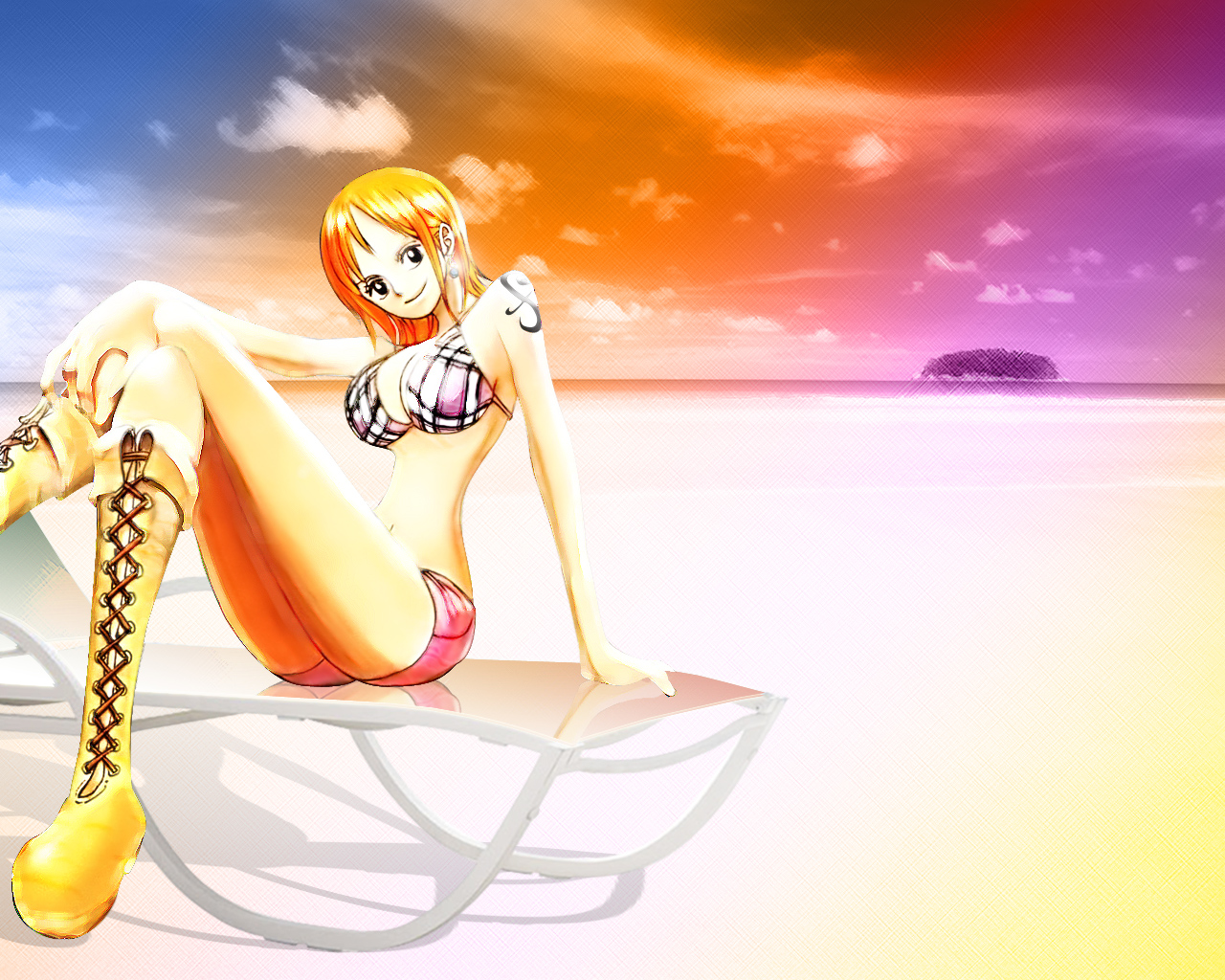 Fonds d'cran Manga One Piece Nami