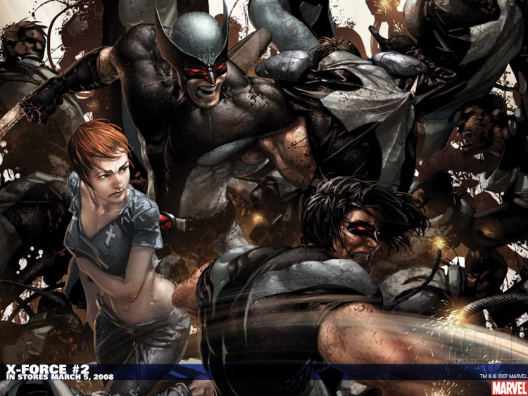 Wallpapers Comics X-Men x-force