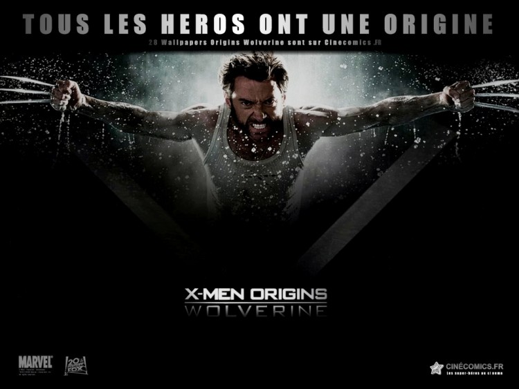 Wallpapers Movies X-Men Origins - Wolverine Wallpapers X-Men Origins Wolverine de Marvel avec Hugh jackman