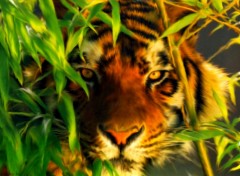 Wallpapers Digital Art tigre du bengale