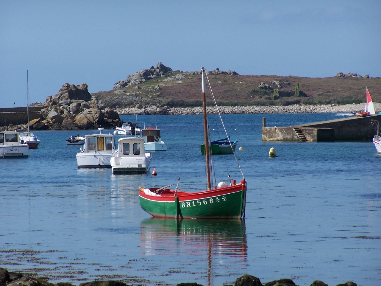 Fonds d'cran Nature Mers - Ocans - Plages Ile d'Yock