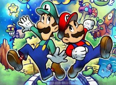 Fonds d'cran Jeux Vido Mario & Luigi : Superstar Saga