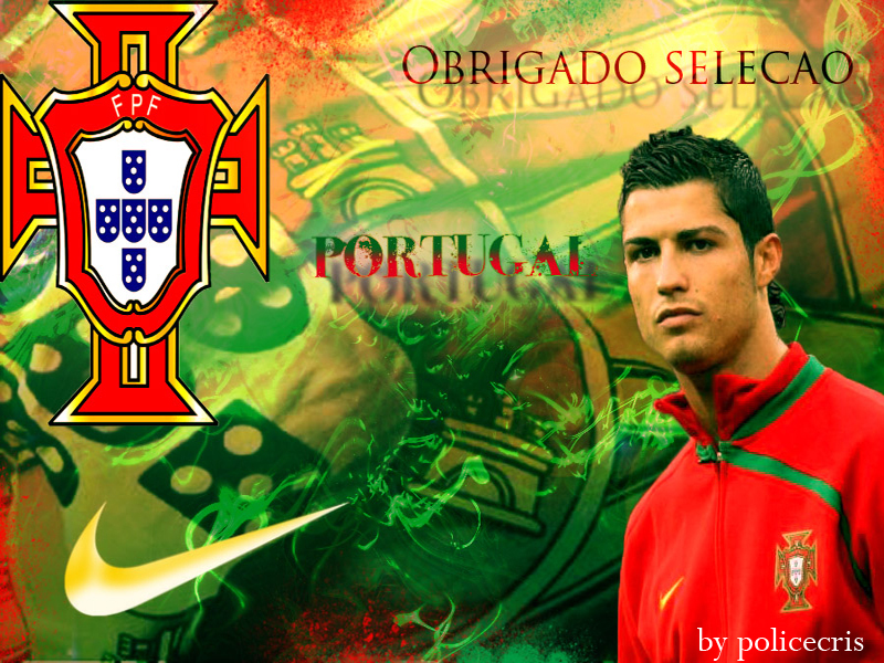 Fonds d'cran Sports - Loisirs Football Portugal: Obrigado selecao....