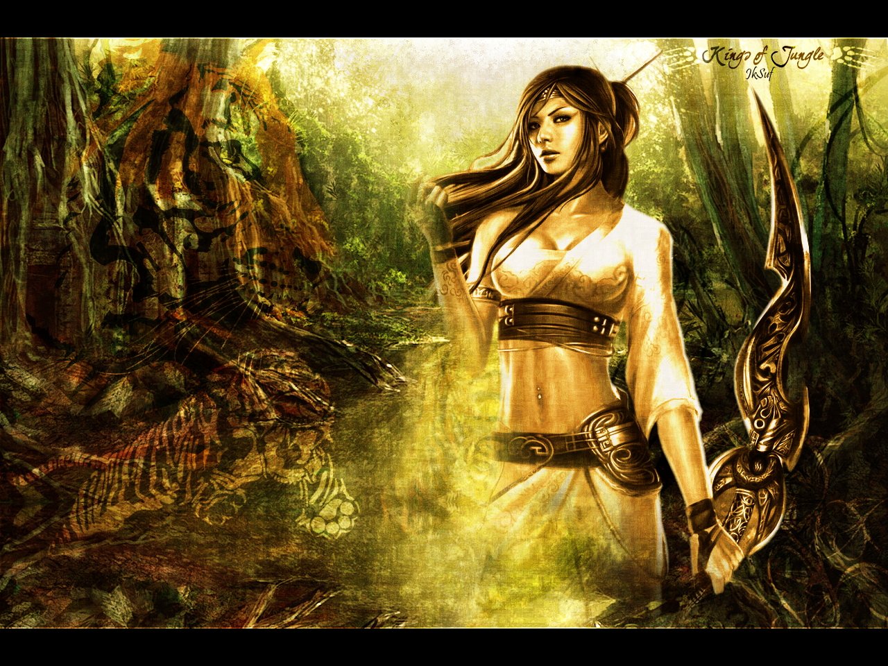 Wallpapers Fantasy and Science Fiction Gods - Goddesses Kings Of Jungle