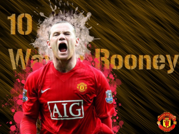 Fonds d'cran Sports - Loisirs Manchester United Rooney-1