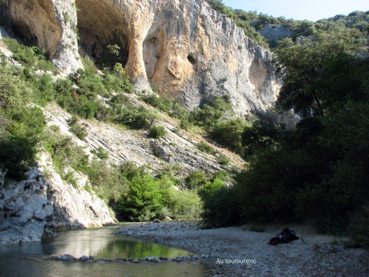 Wallpapers Nature Rivers - Torrents Le toulourenc ( torrent du Mt Ventoux