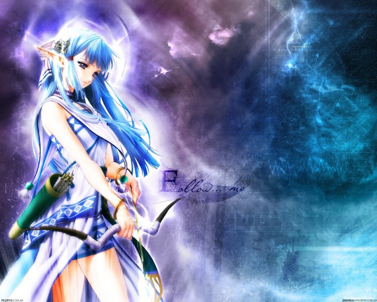 Wallpapers Manga Miscellaneous Blue elfe ^^