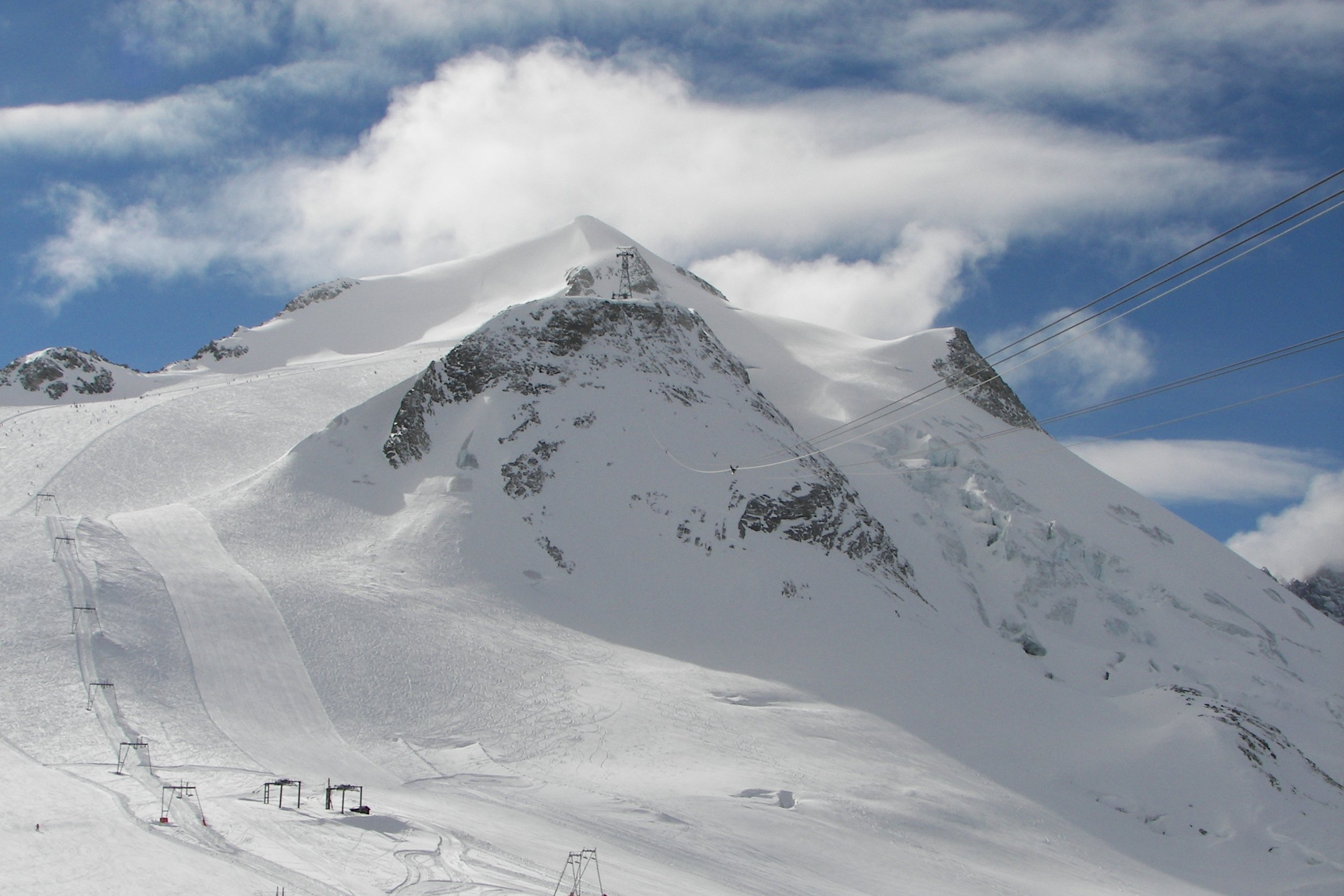 Fonds d'cran Nature Montagnes Glacier de la Grande Motte