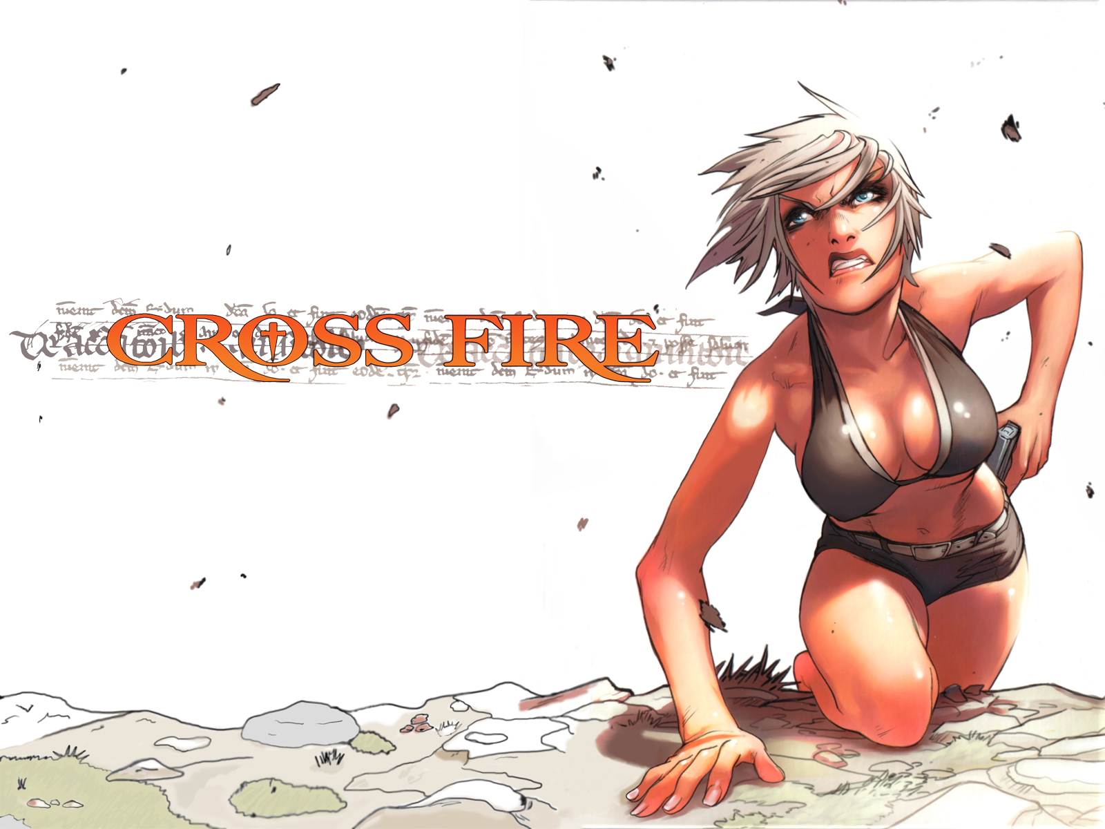 Wallpapers Art - Painting Comics Cross Fire