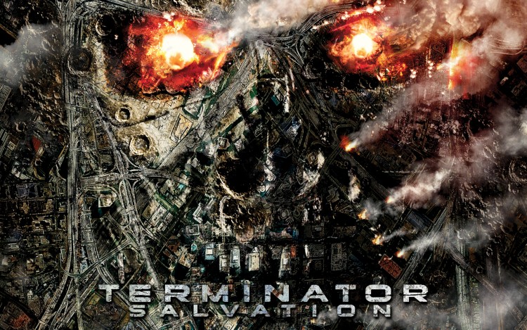 Fonds d'cran Cinma Terminator Renaissance Destruction Massive