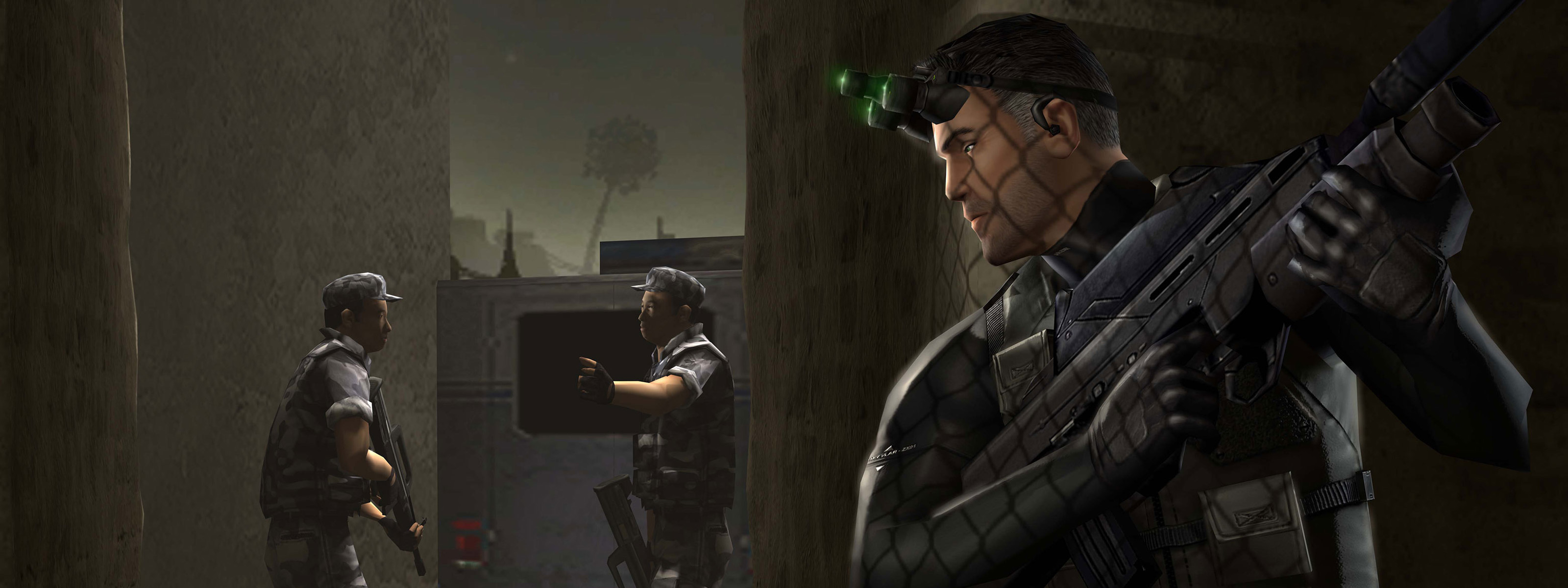 Fonds d'cran Dual Screen Jeux Vido Splinter Cell