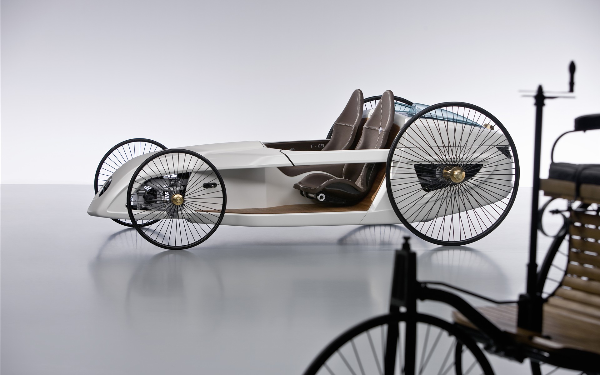 Fonds d'cran Voitures Mercedes Concept car Mercedes F-Cell