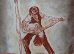 Fonds d'cran Art - Crayon tango