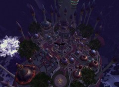 Fonds d'cran Jeux Vido Serenity - Dalaran From Above