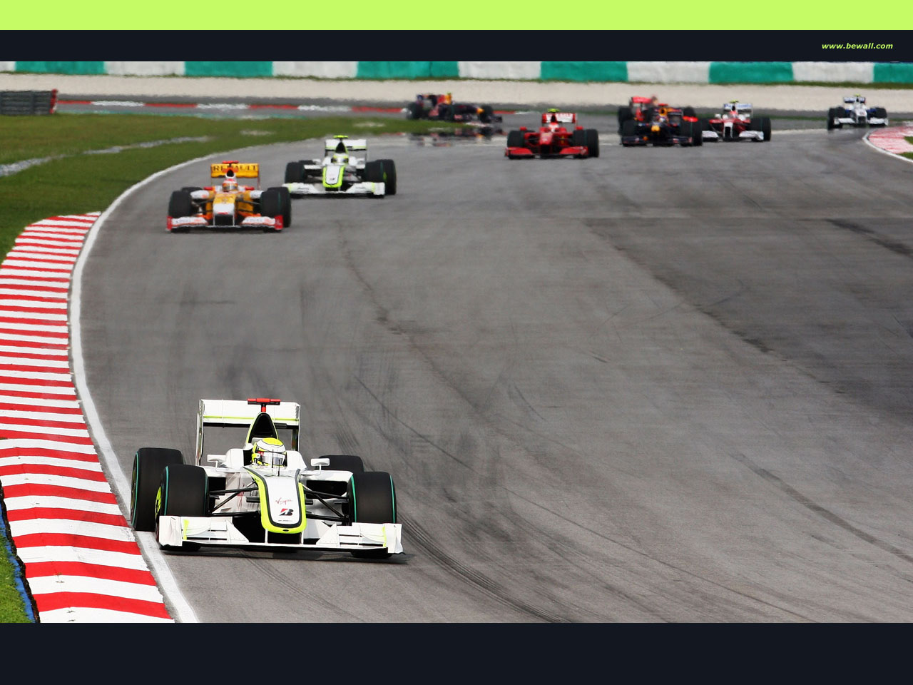 Fonds d'cran Sports - Loisirs Formule 1 Brawn GP 2009 wallpaper by bewall.com