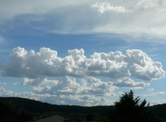 Fonds d'cran Nature ciel cotonneux