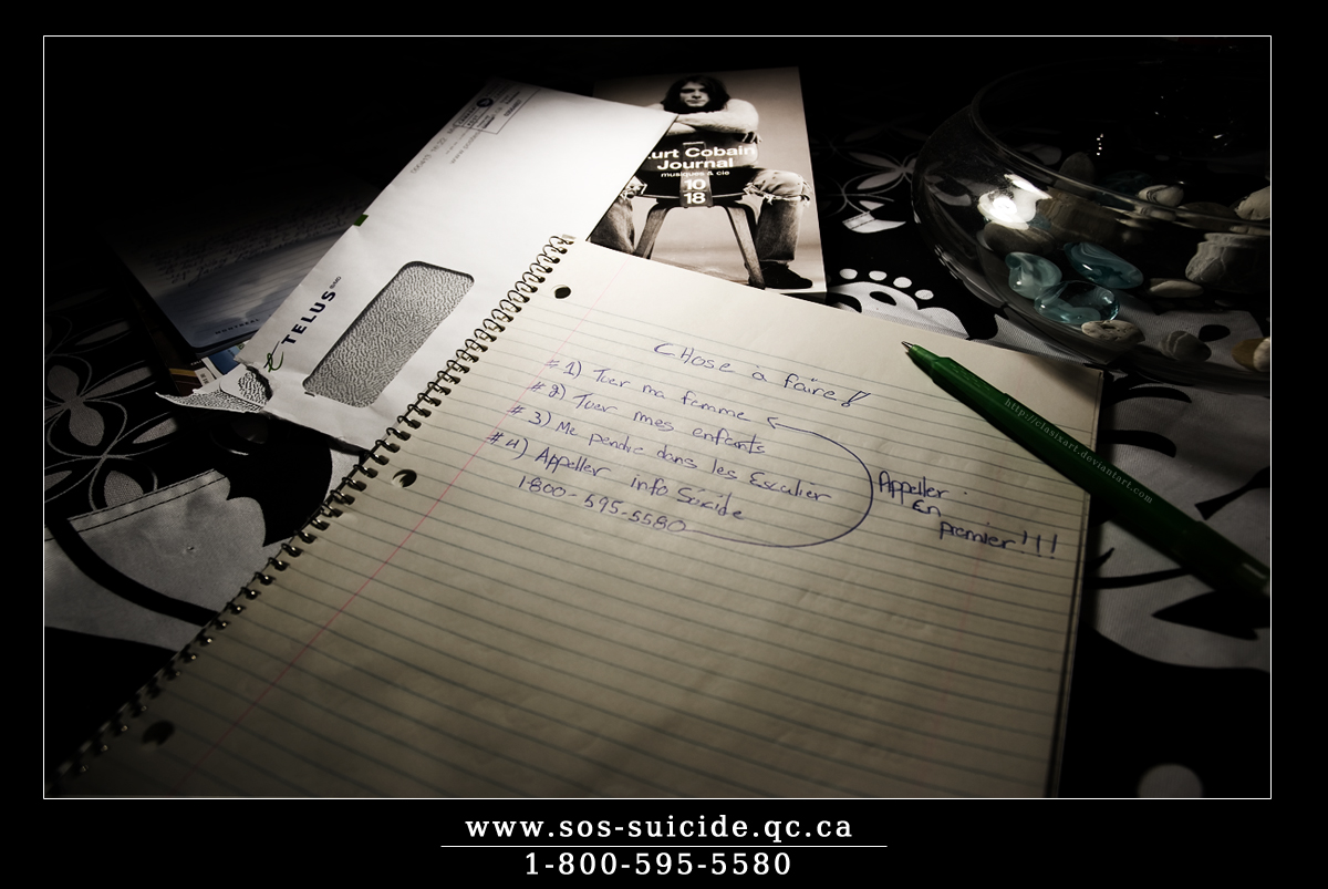 Wallpapers People - Events Conceptual sos suicide