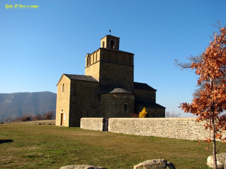 Wallpapers Constructions and architecture Religious Buildings Eglise St Pierre a Comps