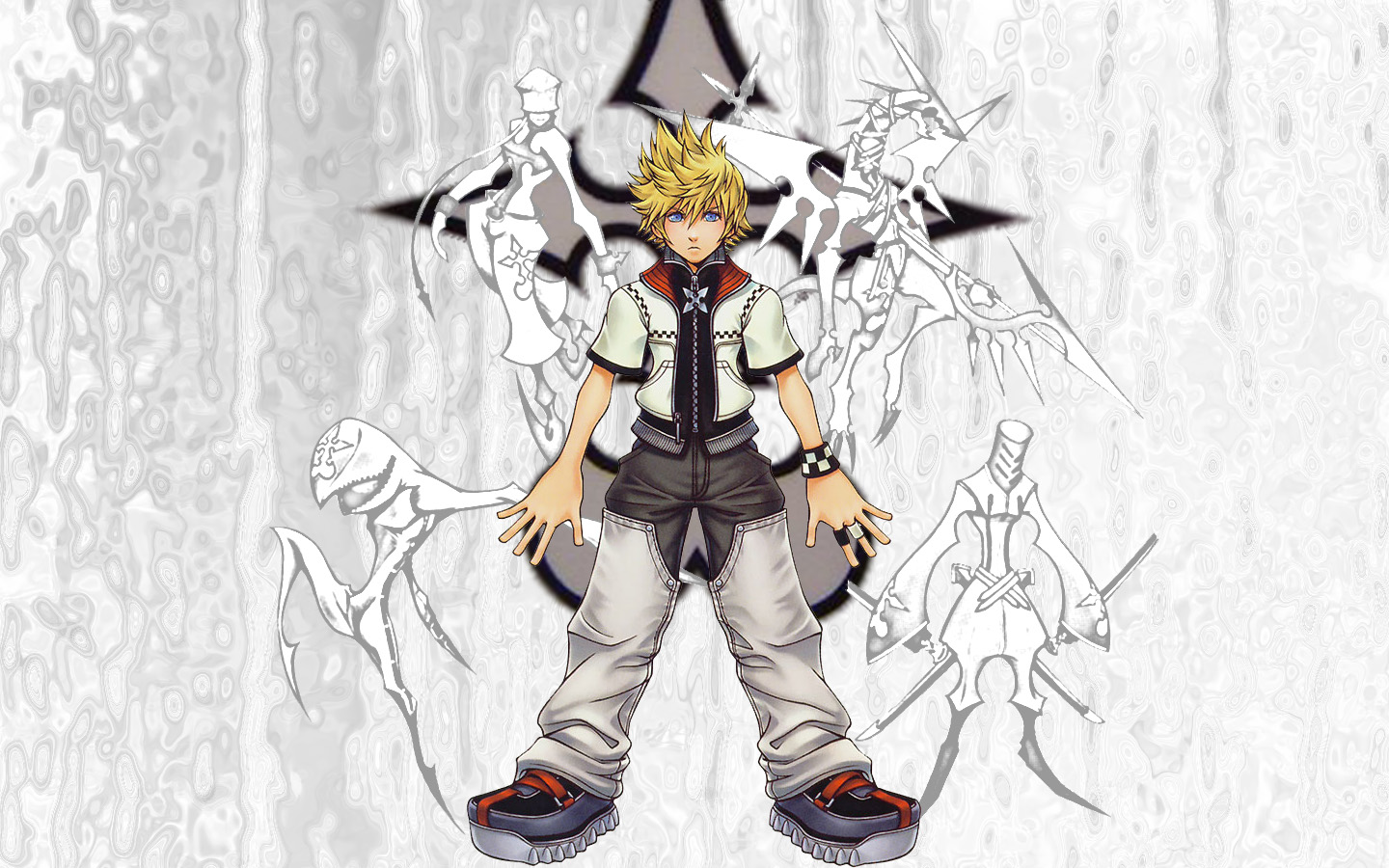 Fonds d'cran Jeux Vido Kingdom Hearts II Roxas: The 13d one