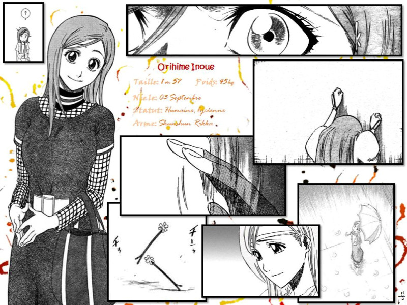 Fonds d'cran Manga Bleach Orihime Inoue