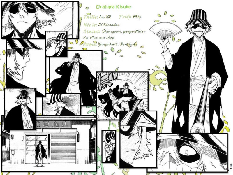 Fonds d'cran Manga Bleach Urahara Kisuke