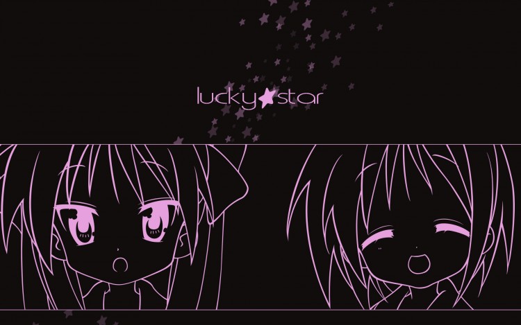 Fonds d'cran Manga Lucky Star Lucky Star