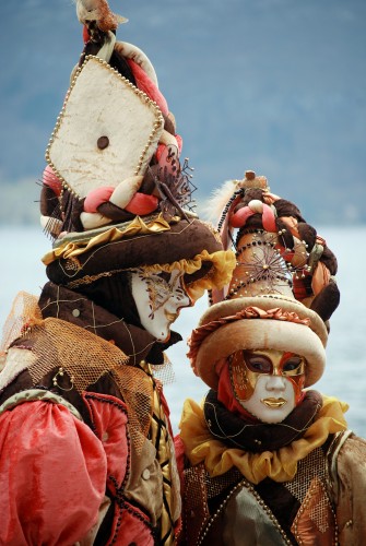 Fonds d'cran Hommes - Evnements Carnavals - Costumes carnaval vnitien Annecy 2009