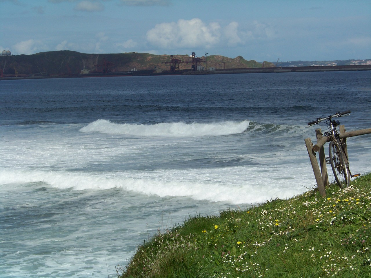 Fonds d'cran Nature Mers - Ocans - Plages Plage de Gijn, Asturias. (Espagne)