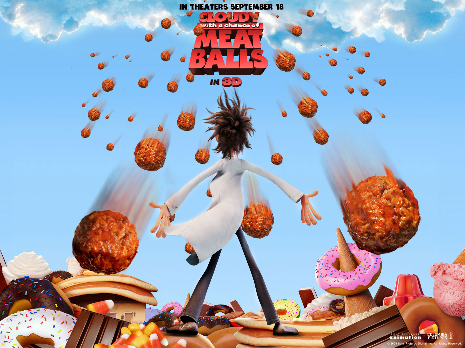 Wallpapers Cartoons Cloudy With A Chance Of Meatballs 