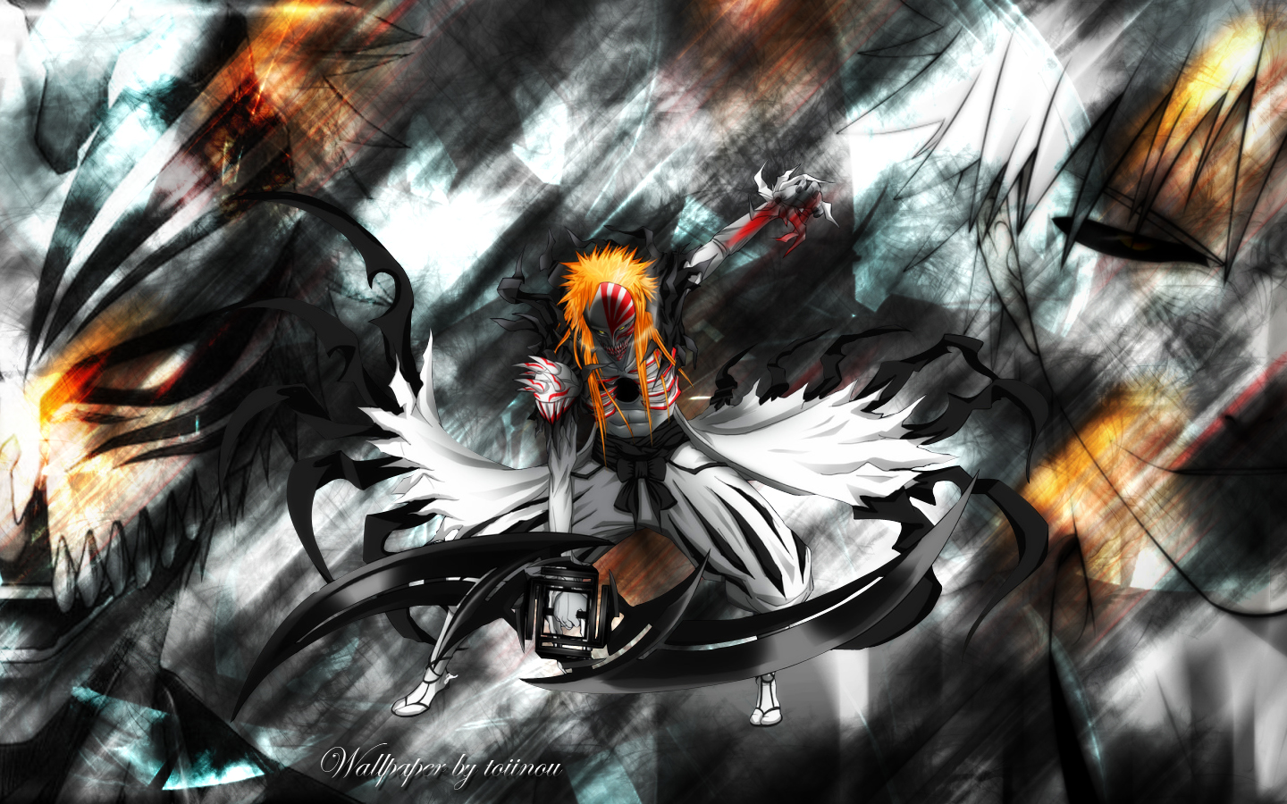 Wallpapers Manga Bleach ichigo hollow version