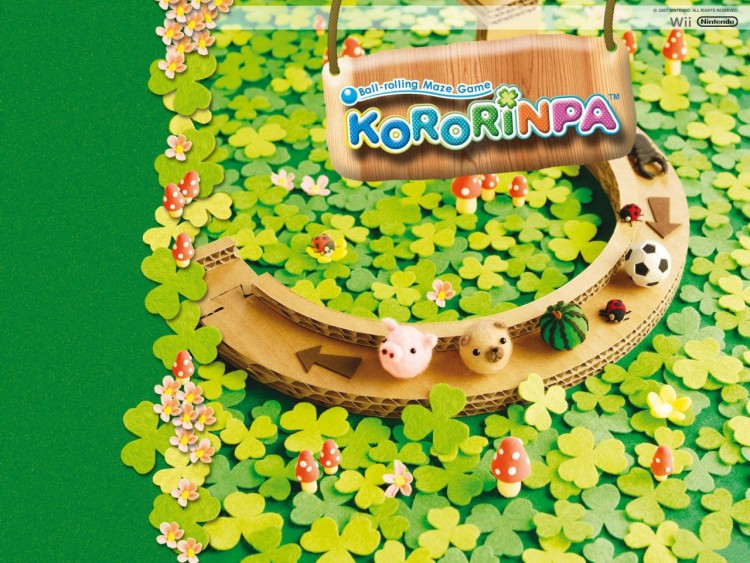 Fonds d'cran Jeux Vido Kororinpa Wallpaper N231705