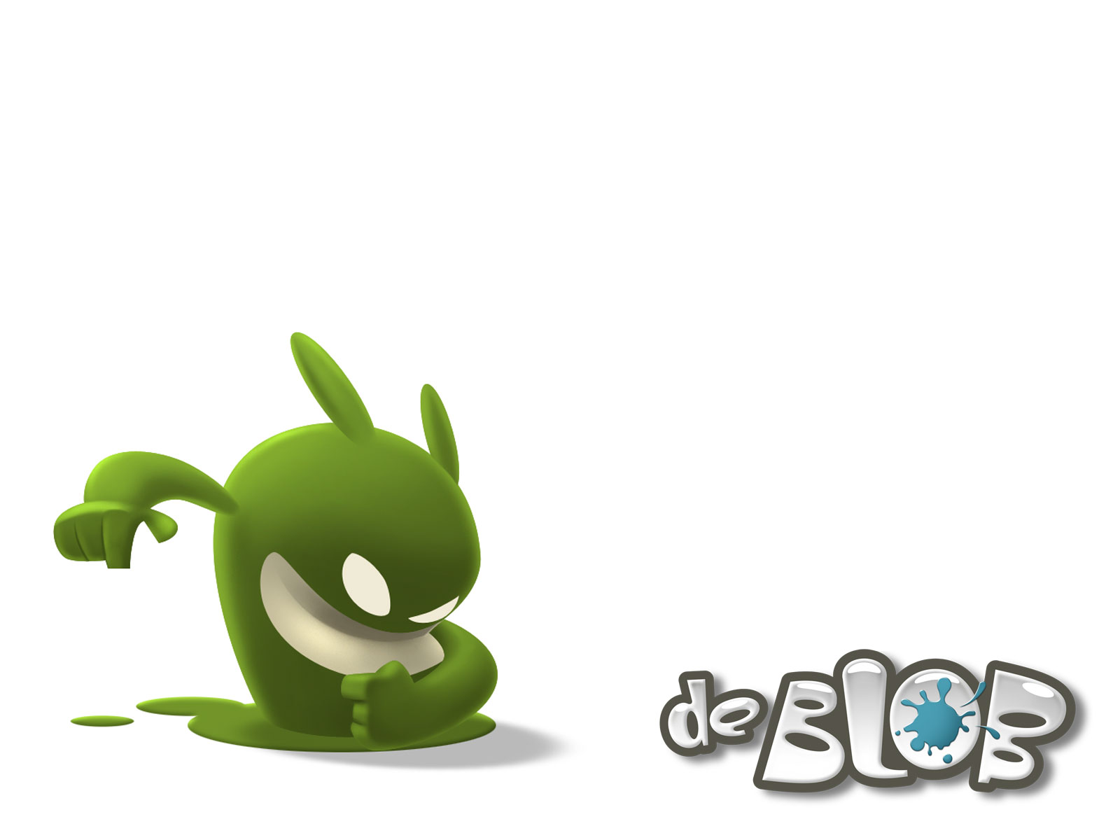 Wallpapers Video Games De Blob 