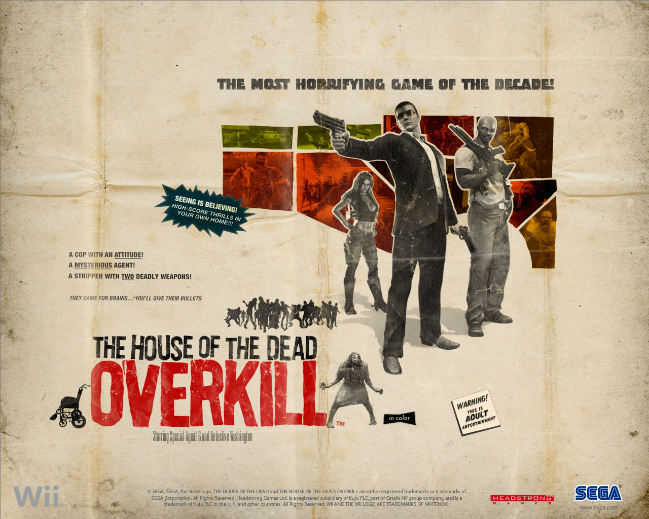 Wallpapers Video Games The House of the Dead - Overkill 