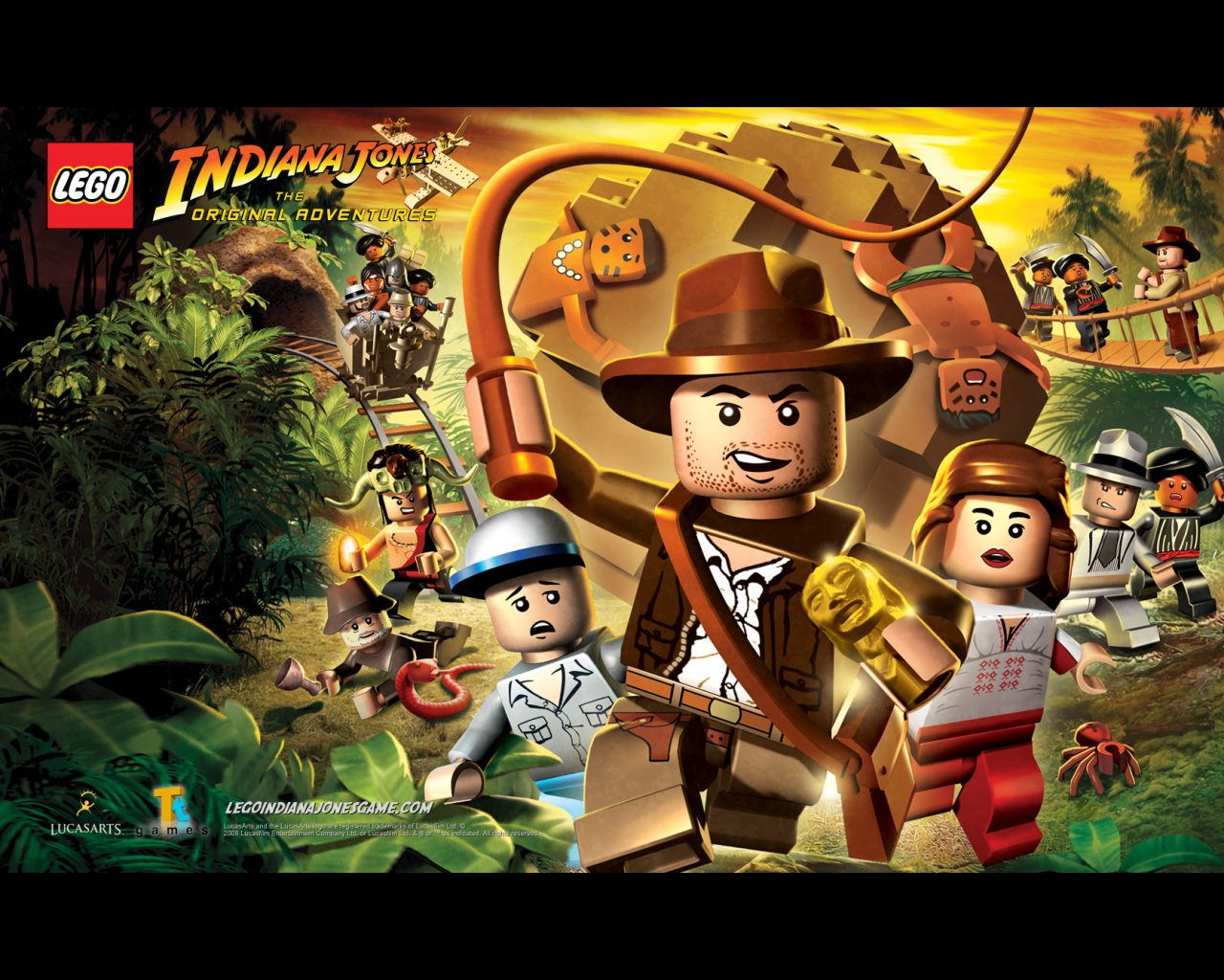 Fonds d'cran Jeux Vido Lego Indiana Jones 